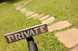 Foto: Privatweg Privatweg