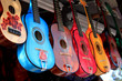 bright colorful guitars for sale