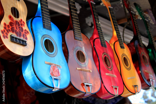 Photo: bright colorful guitars for sale bright colorful guitars for sale