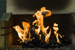 fuego, carbón de barbacoa
