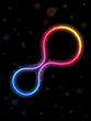 Rainbow Circle Border with Sparkles and Swirls. Rainbow Circle Border with Sparkles and Swirls.