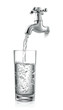 tap and water