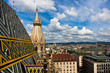 City view from St. Stephan cathedral City view from St. Stephan cathedral