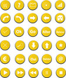 pictos web jaune
