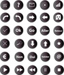 boutons web noir