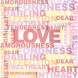 Valentine heart from love words Valentine heart from love words