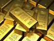 Goldbarren-Stapel Goldbarren-Stapel