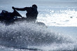 man drive on the jetski