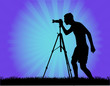 photographer-vector illustration