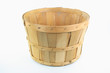 Wooden bushel. Wooden bushel.