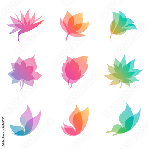 Vector: Pastel nature. Elements for design. Vector illustration. Pastel nature. Elements for design. Vector illustration.