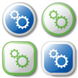 Buttons for your Web site. Vector illustrations, easy to edit an