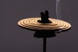 Incense coil burning slowly