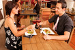 cheers nice appetizer for two in a restaurant