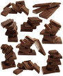 Sweet chocolate bar