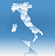 Italien Karte
