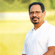Adult Hispanic Man Outdoor Portrait Adult Hispanic Man Outdoor Portrait