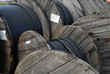 Foto: Holzkabeltrommel mit Kabel Holzkabeltrommel mit Kabel
