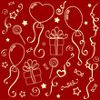 Holiday texture (red)