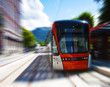 The new bybane in Bergen. cable cart The new bybane in Bergen. cable cart