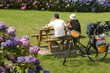 Photo : cyclo randonneur cyclo randonneur