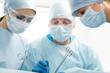 Group of surgeons