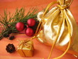 Weihnachtliches Geschenkesäckchen