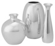 Silver vase. Isolated Silver vase. Isolated