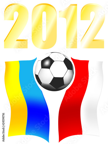 Vektor: EM 2012 Flaggen EM 2012 Flaggen