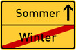 Vektor: winter sommer winter sommer