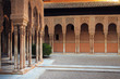 Alhambra patio, Granada, Spain