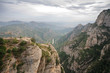 View from Monastery Montserrat, Barcelona, Catalonia, Spain