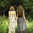 Two romantic girl Two romantic girl