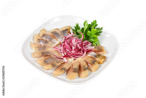 Photo: Marinated herring fillets Marinated herring fillets