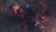 Cygnus Constellation nebularity in Milky Way