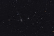 Galaxy Trio in Draco constellation with stars background. Galaxy Trio in Draco constellation with stars background.