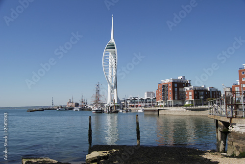 Portsmouth Harbour. Hampshire. England