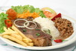 arroz feijão e bife