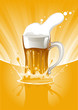 Mug fresh beer