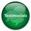 TESTIMONIALS Web Button (business kudos speech bubbles vector)