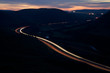 Mountain Motorway at Night Mountain Motorway at Night