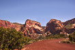 Kolob Canyon Peaks from Zion Canyon National Park