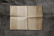 old paper on wall