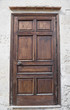 Wooden door. Wooden door.