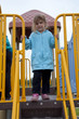 Girl at Top of Stair