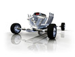 Moteur design auto 3D tuning