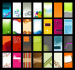 Collection of Colorful Business Cards