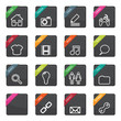 web button badges