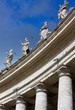 Colonnade in St.Peter's square, Rome, Italy Colonnade in St.Peter's square, Rome, Italy