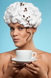 Cappuccino woman.